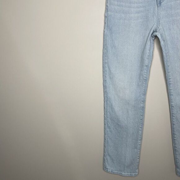 MADEWELL Jeans Women 27 The '90s Straight Ward Wash High Rise NO649 - Picture 6 of 16